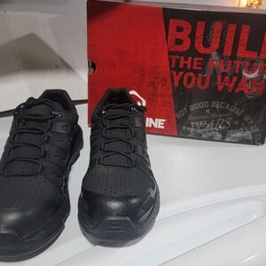 Like New- Men's Steel Toe Work Shoes- Wolverine's Size 9